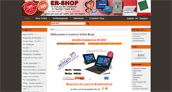 Desktop Screenshot of er-shop.at